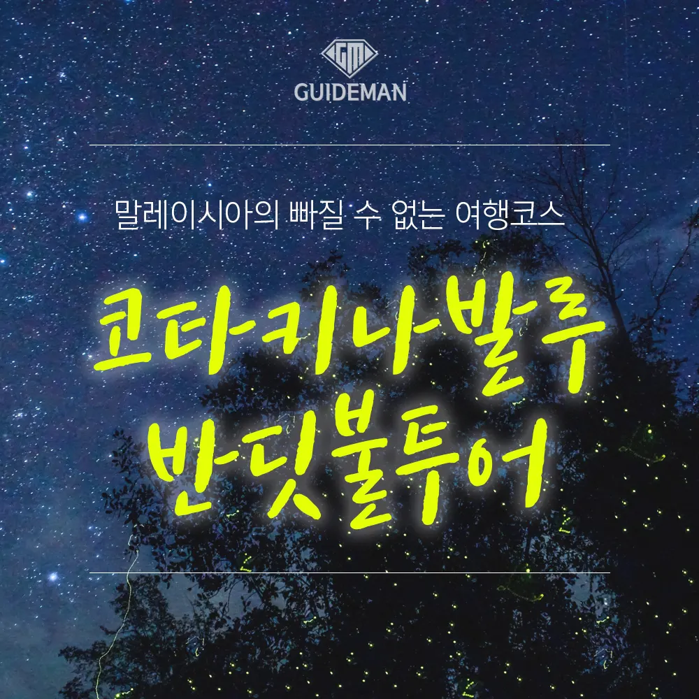 코타키나발루 반딧불투어 빠질 수 없는 여행 코스