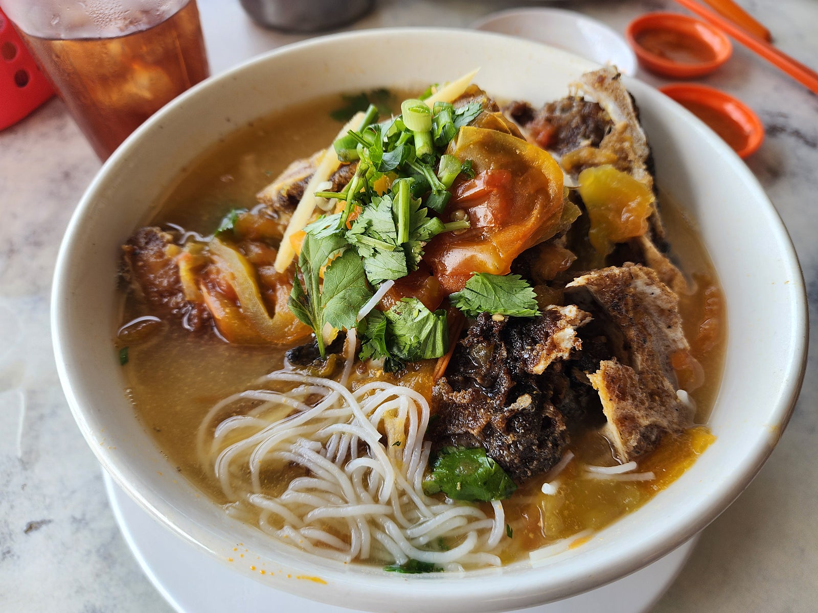 다금바리 머리 국수 🍜