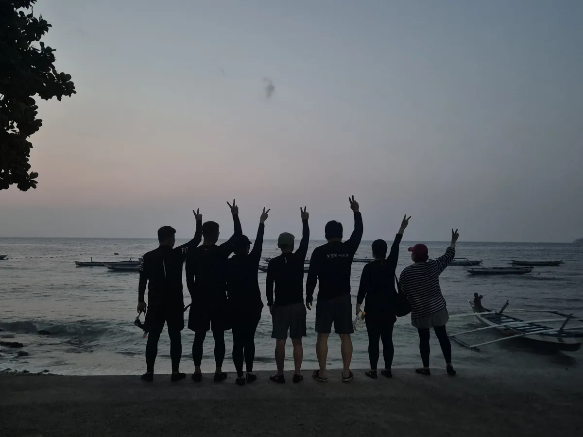 고래상어부터 가와산 캐녀닝까지, 첫날부터 제대로 놀았다!